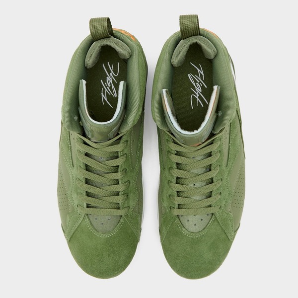 Green suede jordan 1 sales
